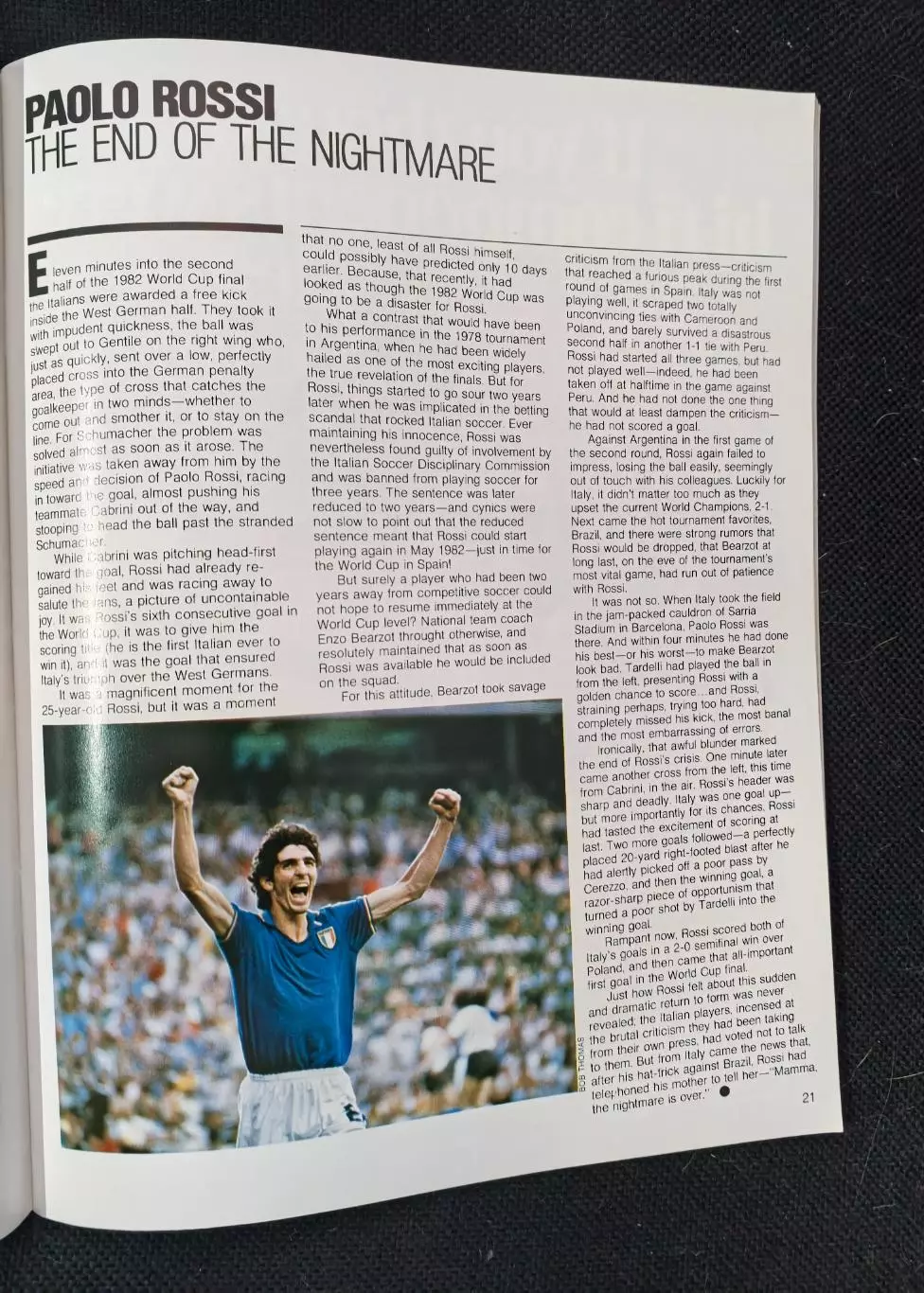 Сборная Европы – Остальной мир 07.08. 1982 3