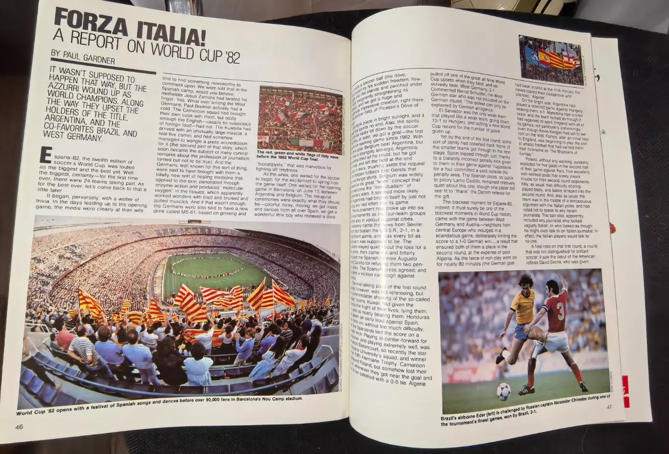 Сборная Европы – Остальной мир 07.08. 1982 7