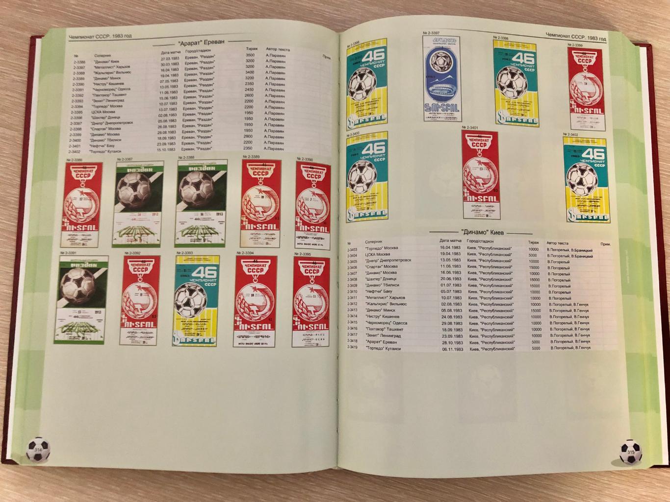 Каталог футбольных программ выпущенных в СССР и за рубежом 1971-1991 688 стр 1