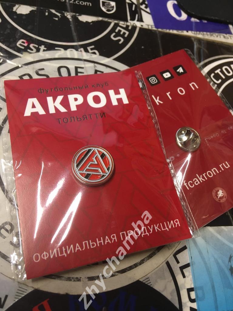 значок Акрон Тольятти (Россия) новое лого