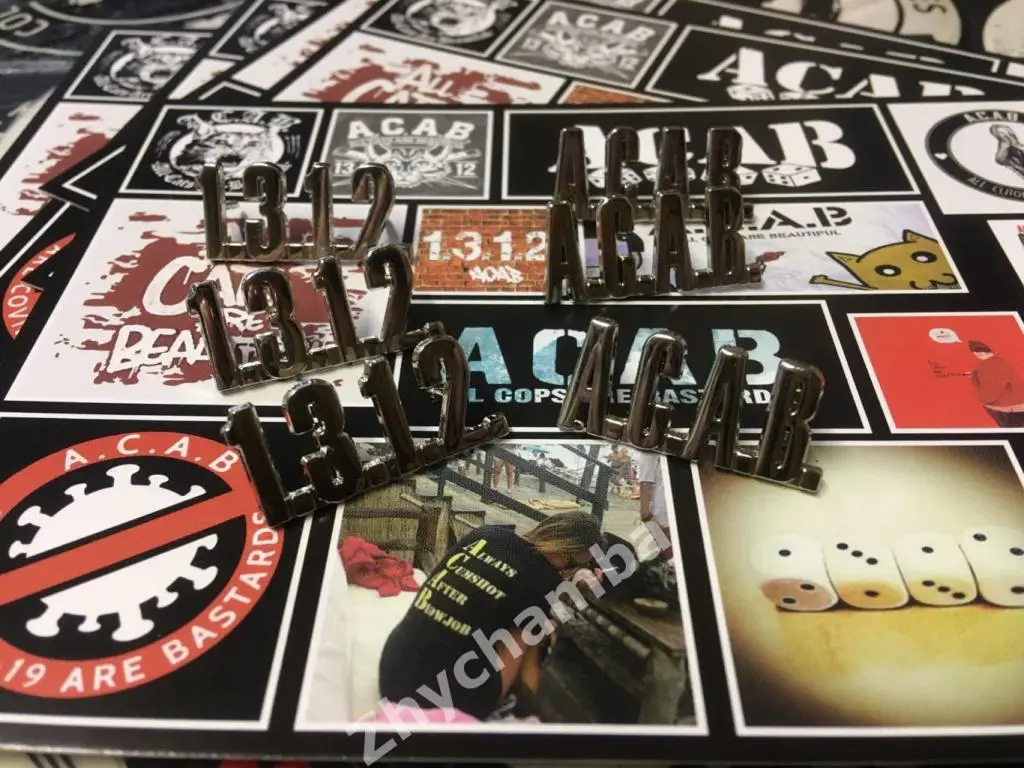 значок: ACAB и 1312 1