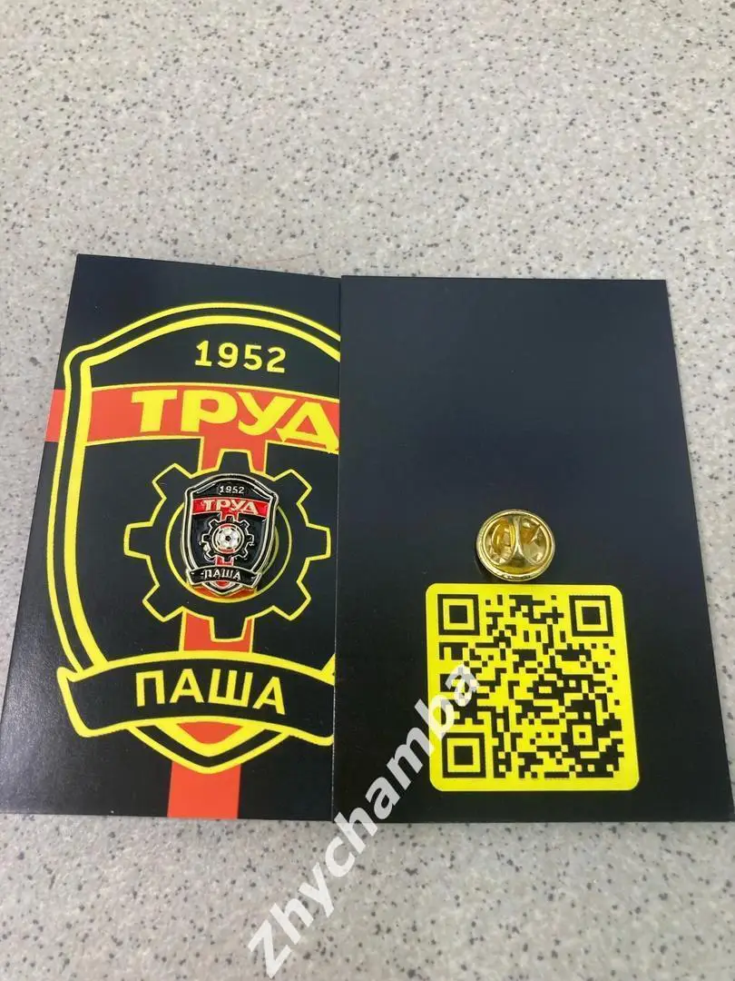 значок фк Труд Паша, Лен. Область (Россия)