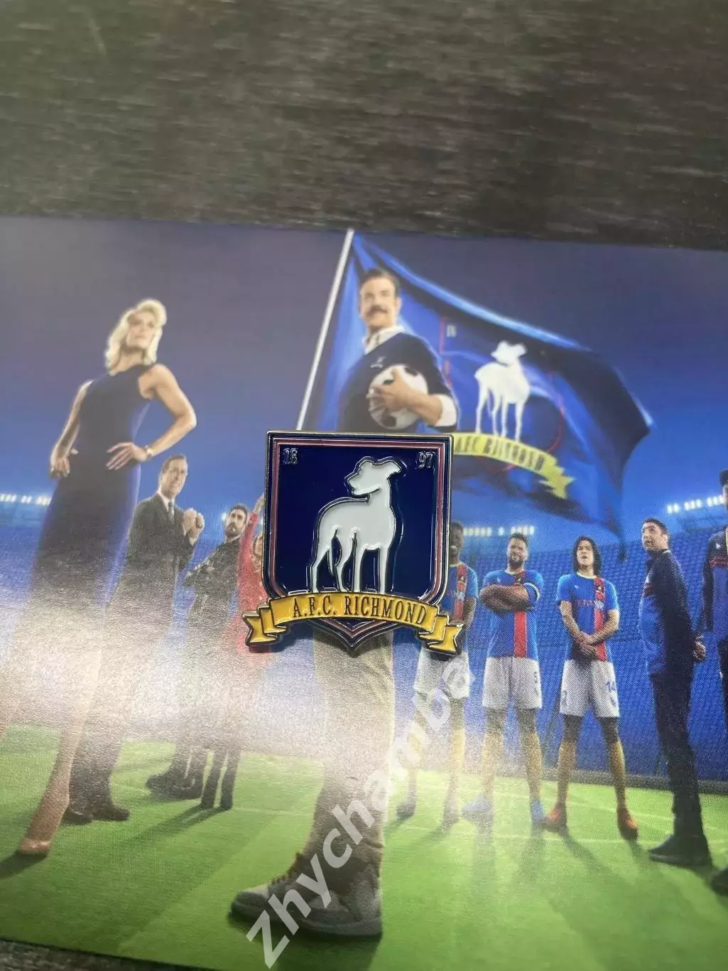 значок фк Ричмонд (Англия) клуб из сериала.!