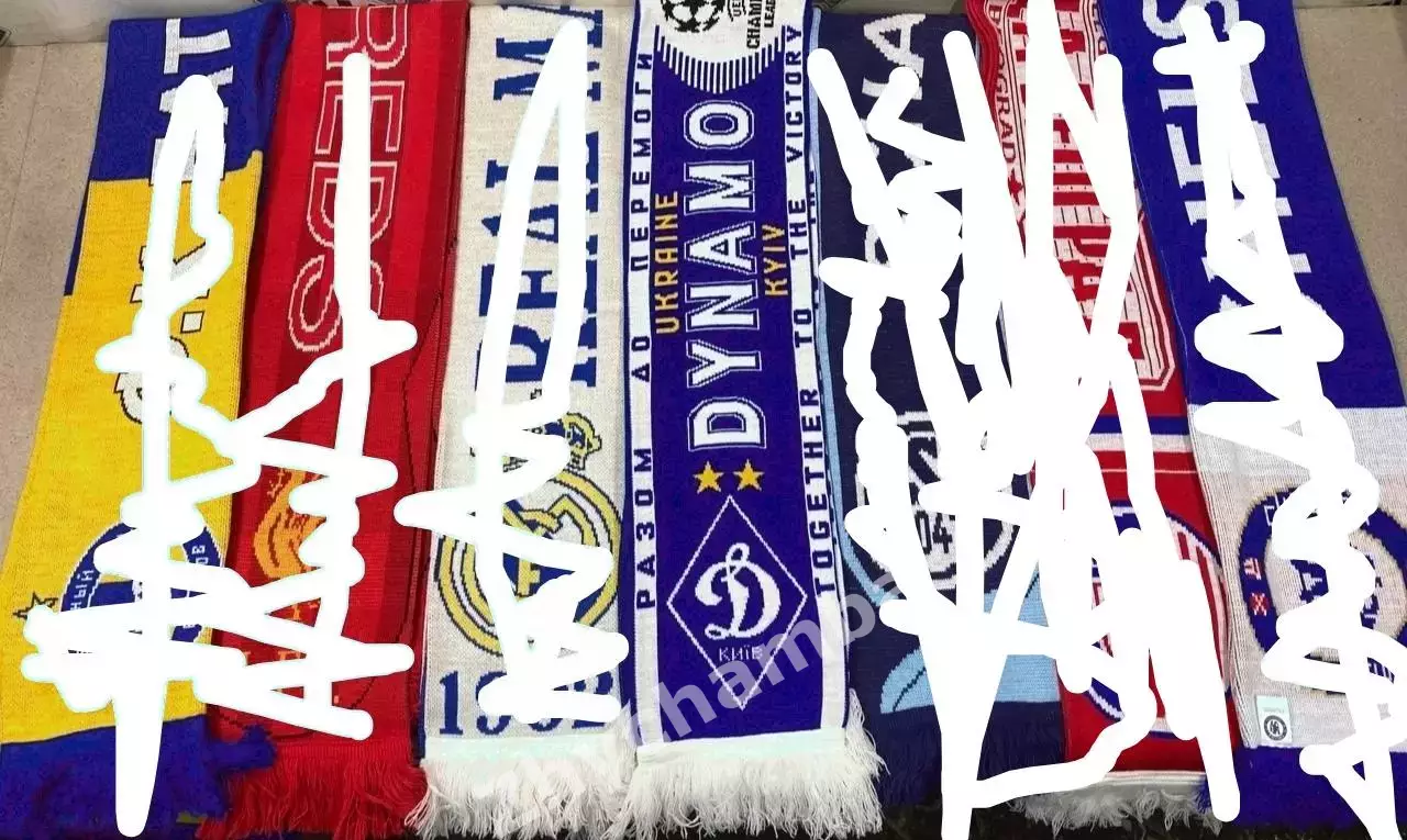 шарфы футбольные разные (распродажа) 3