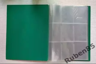 Альбом папка для карточек - футбол, хоккей