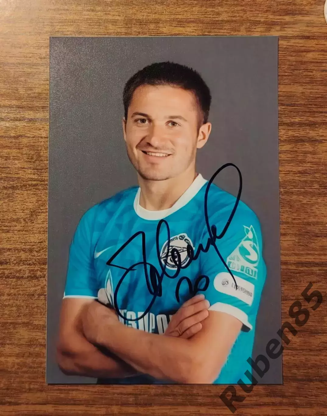 Футбол. Виктор Файзулин. Автограф (Зенит)