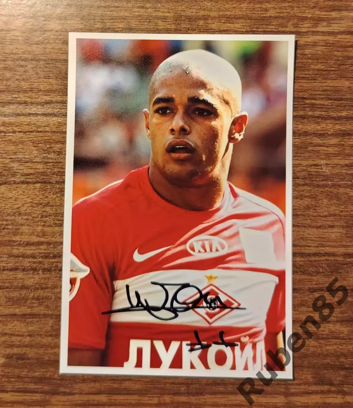 Футбол. Автограф Веллитон - Спартак Москва