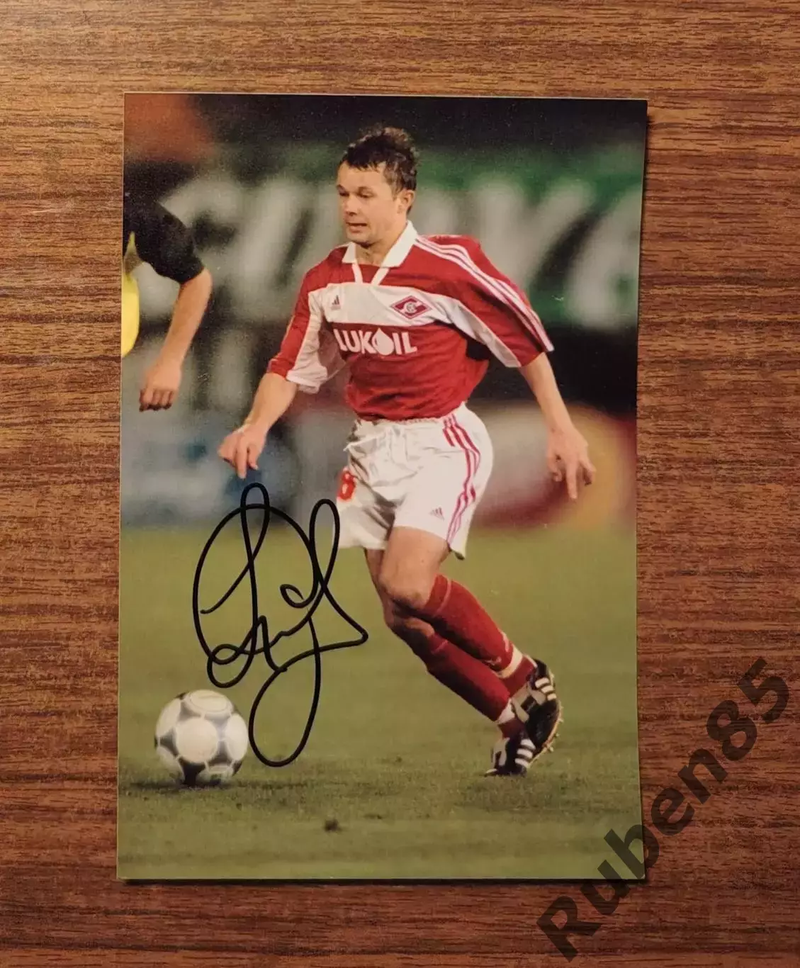 Футбол. Автограф Дмитрий Парфенов - Спартак Москва