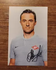 Футбол. Автограф Алексей Мелёшин - Спартак Москва ВИД 1