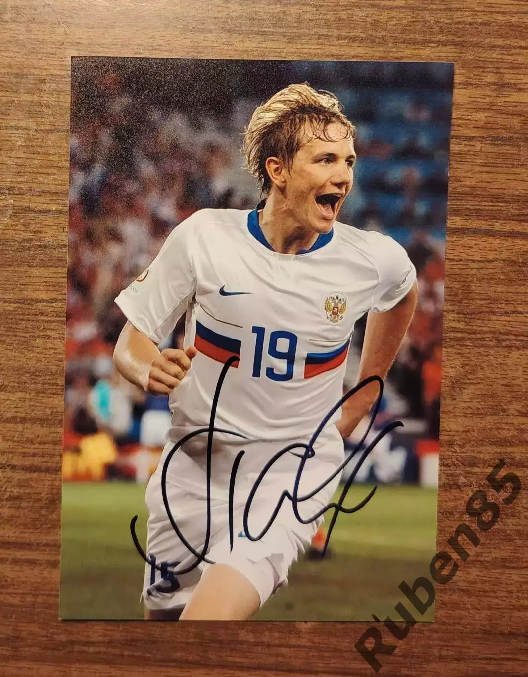 Футбол. Автограф Роман Павлюченко - Россия, Спартак Москва