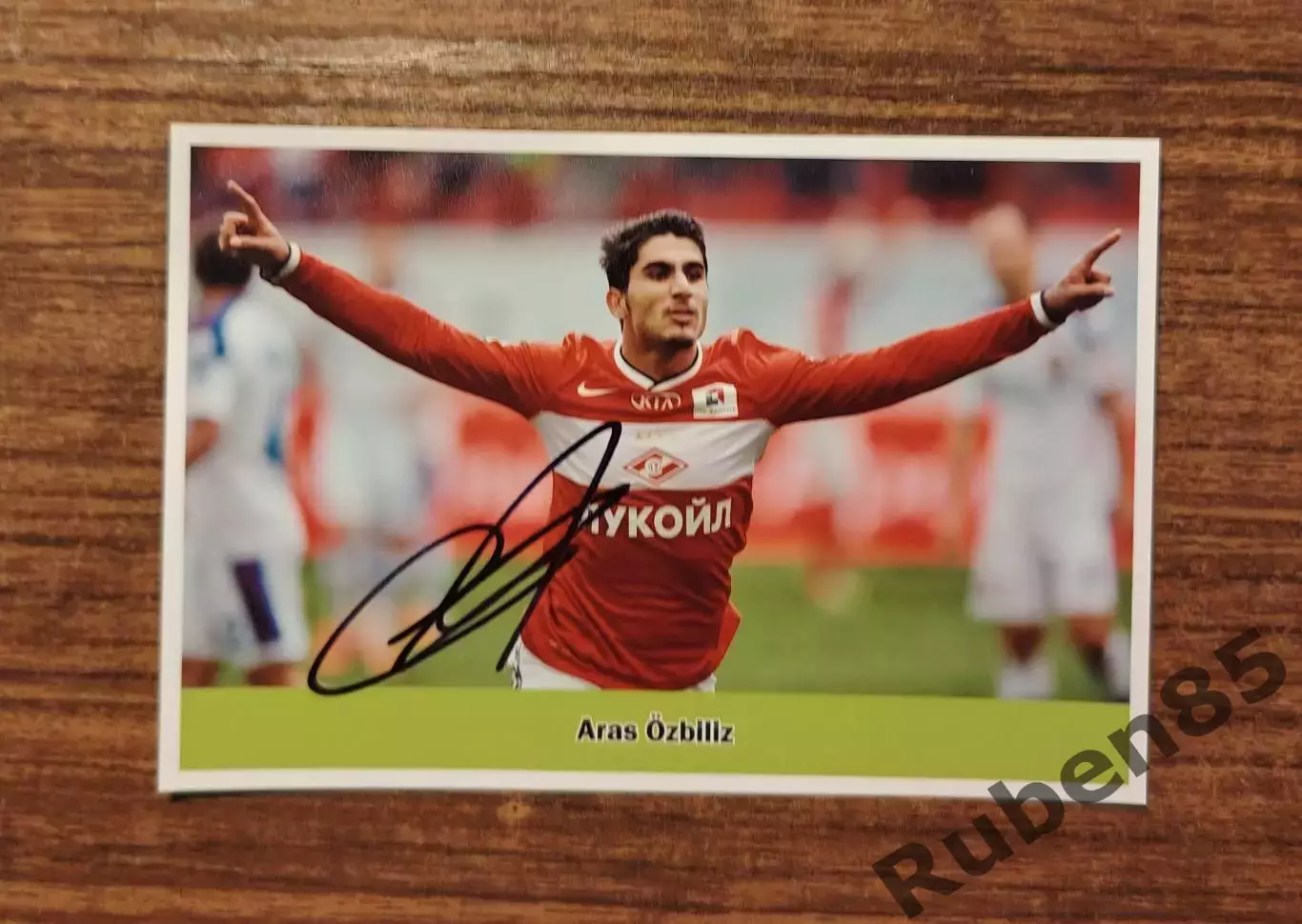 Футбол. Автограф Арас Озбилиз - Спартак Москва, Армения