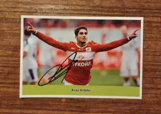 Футбол. Автограф Арас Озбилиз - Спартак Москва, Армения