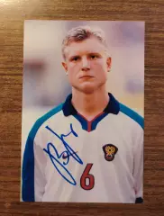 Футбол. Владимир Бесчастных. Оригинальный автограф (Россия, Спартак Москва)