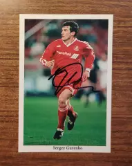 Футбол. Автограф Сергей Гуренко - Локомотив Москва