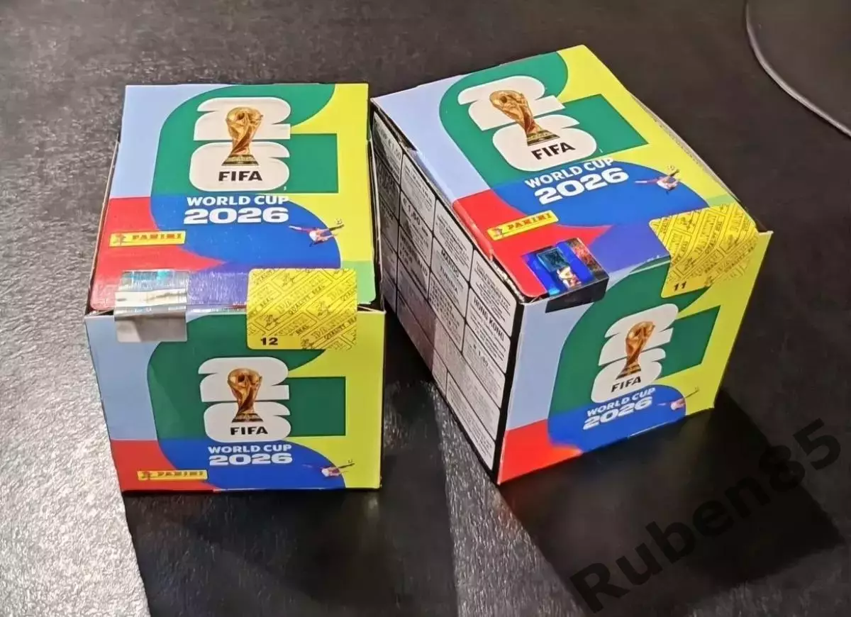 Наклейки Panini Чемпионат Мира 2026 - Блок стикеров (бокс Панини)