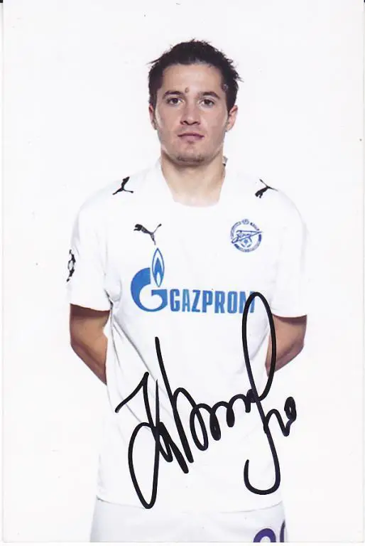 Футбол. Виктор Файзулин. Оригинальный автограф. (Зенит)