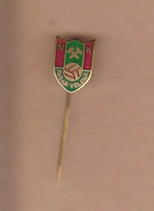 Значок Рудар Веленье Словения (старый)