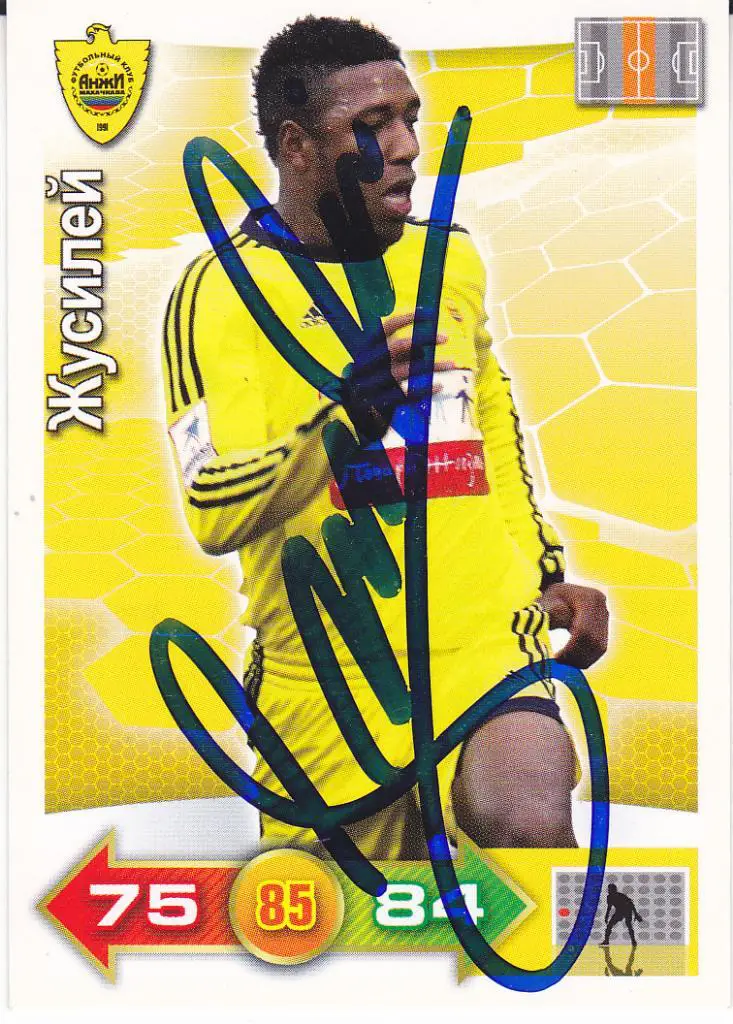 Футбол. Жусилей - Оригинальный автограф (Анжи, Бразилия)