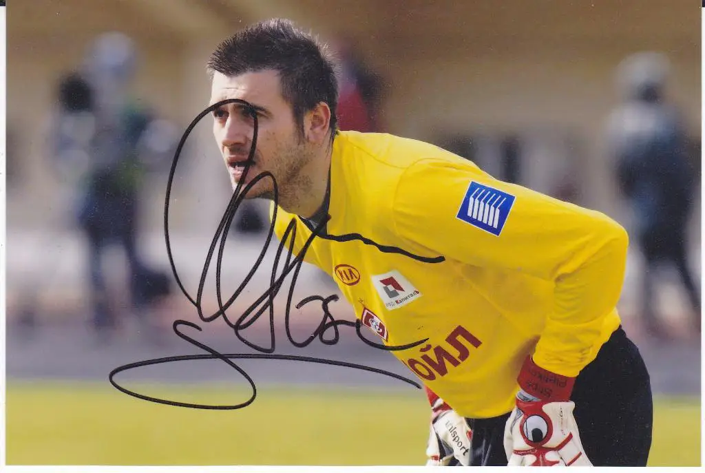 Футбол. Стипе Плетикоса. Оригинальный автограф (Спартак Москва)