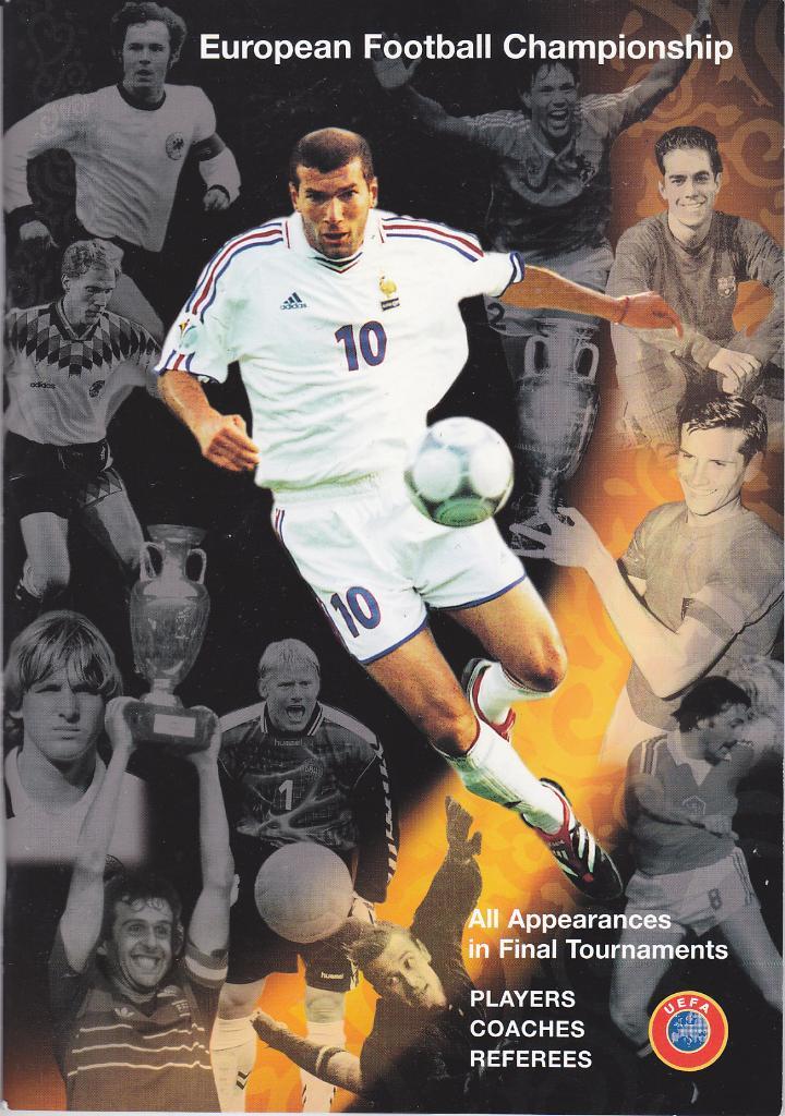 Футбол Чемпионат Европы Португалия 2004 Справочник Игроки, тренеры, судьи