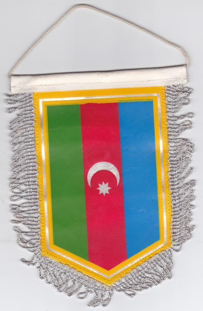Редкий Вымпел Азербайджан - Федерация Футбола 90-е официальный 1
