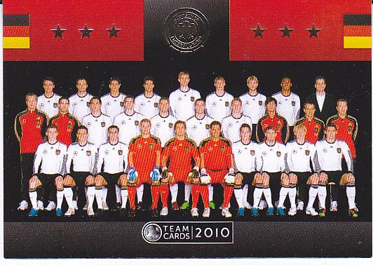 Футбол. Карточка Команда - Германия 2010