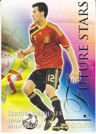 Футбол. Карточка Серхио Бускетс (Барселона Испания) 2011