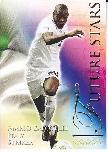 Футбол. Карточка Марио Балотелли (Италия) 2011