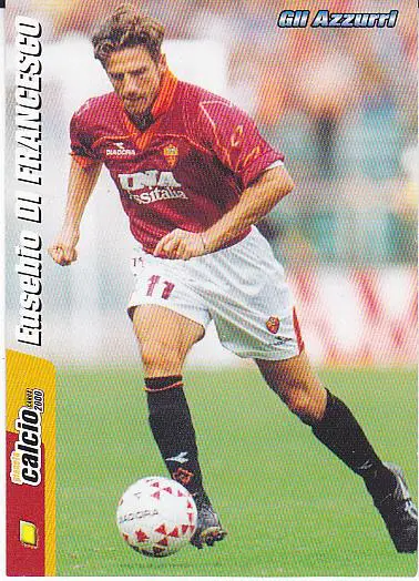 Футбол. Карточка Эусебио Ди Франческо (Рома Италия) 2000
