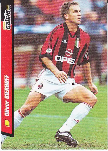 Футбол. Карточка Оливер Бирхофф (Милан, Германия) Италия 2000