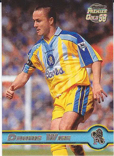 Футбол. Карточка Деннис Вайз (Челси) Англия 1998