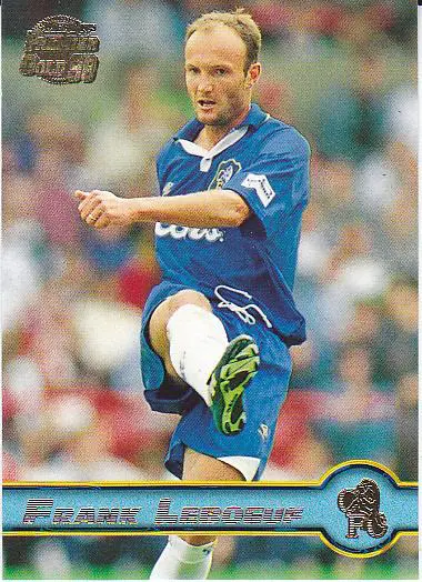 Футбол. Карточка Франк Лебёф (Челси) Англия 1998