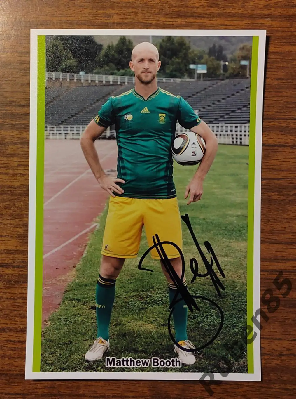 Футбол. Автограф Мэттью Бут - Крылья Советов, Ростов, ЮАР
