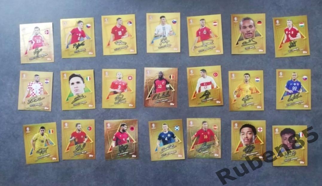 ЕВРО 2024 - Полный сет стикеров + Альбом TOPPS (Panini) 2