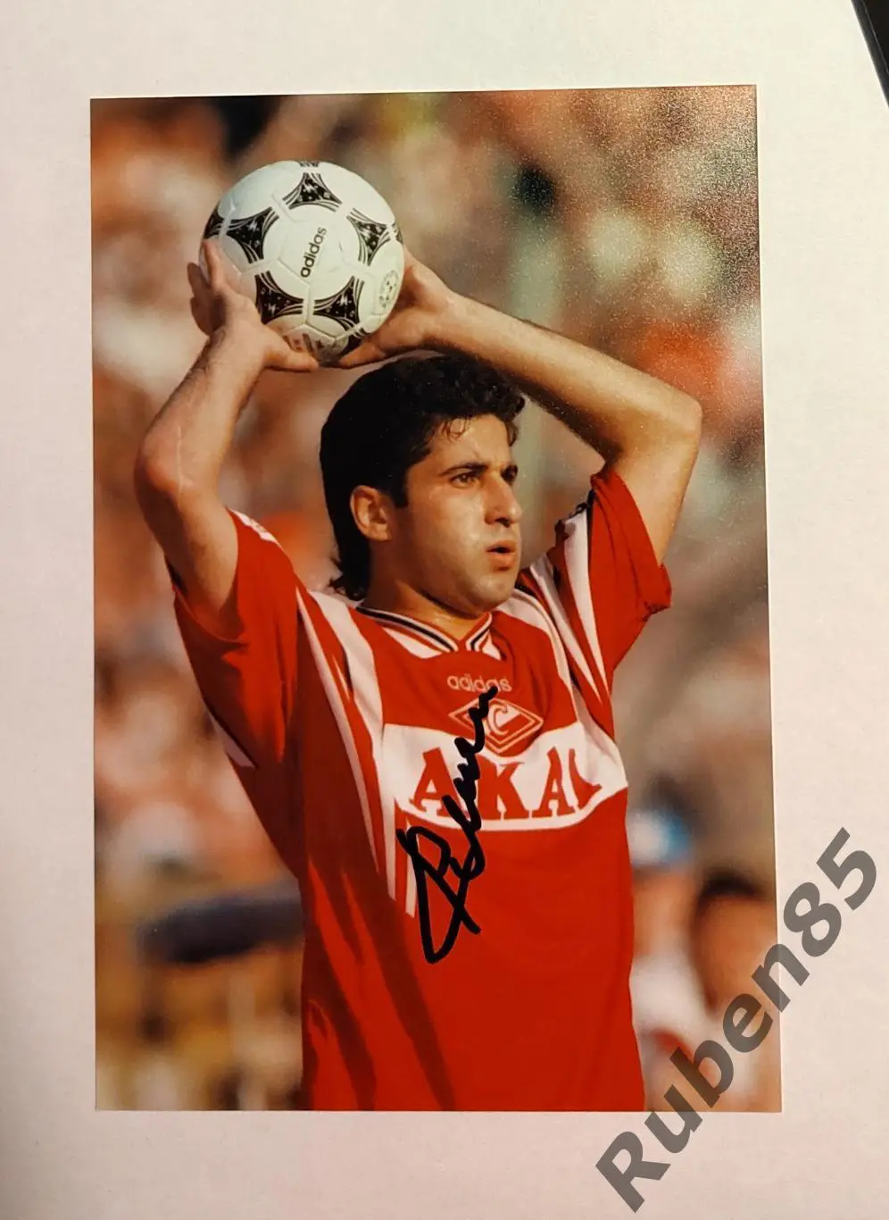 Футбол. Автограф Рамиз Мамедов - Спартак Москва