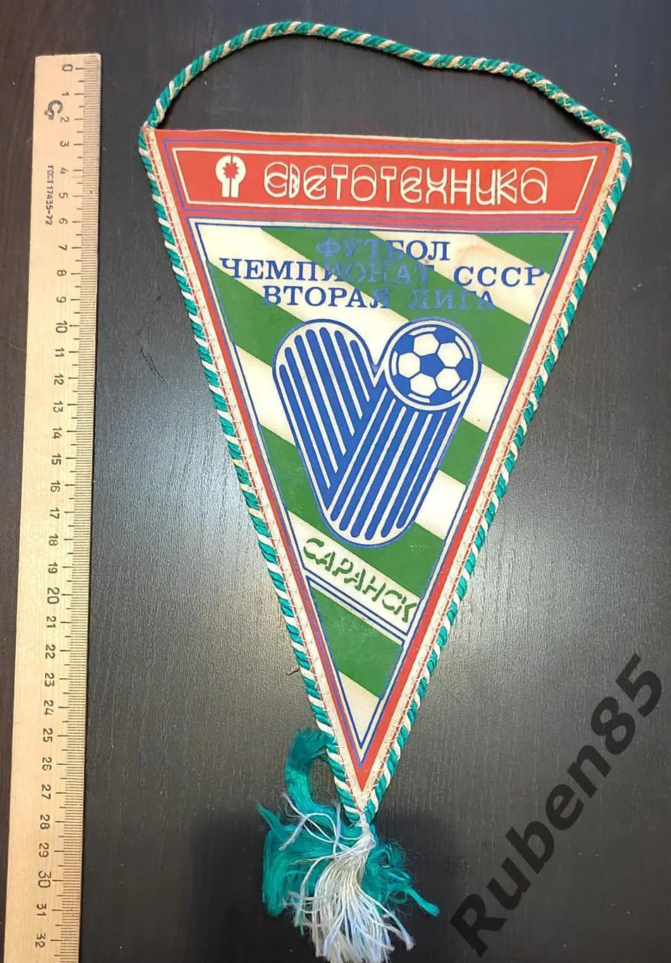 Футбол. Вымпел Светотехника Саранск СССР
