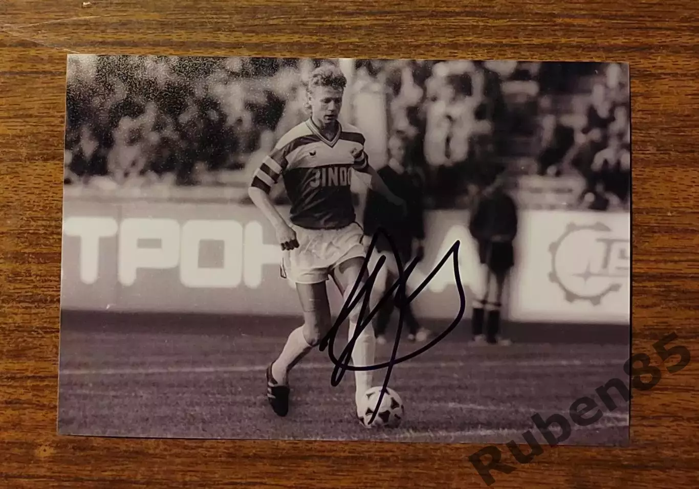 Футбол. Автограф Валерий Карпин - Спартак Москва