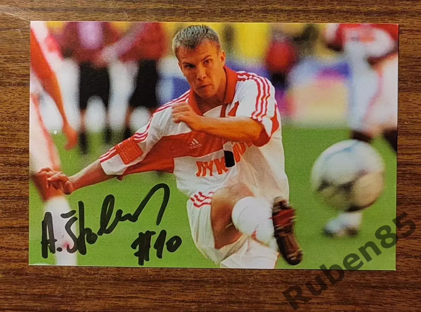 Футбол. Автограф Андрей Штолцерс - Спартак Москва