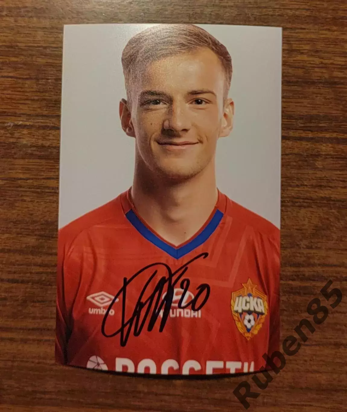 Футбол. автограф Константин Кучаев - ЦСКА - вид 2