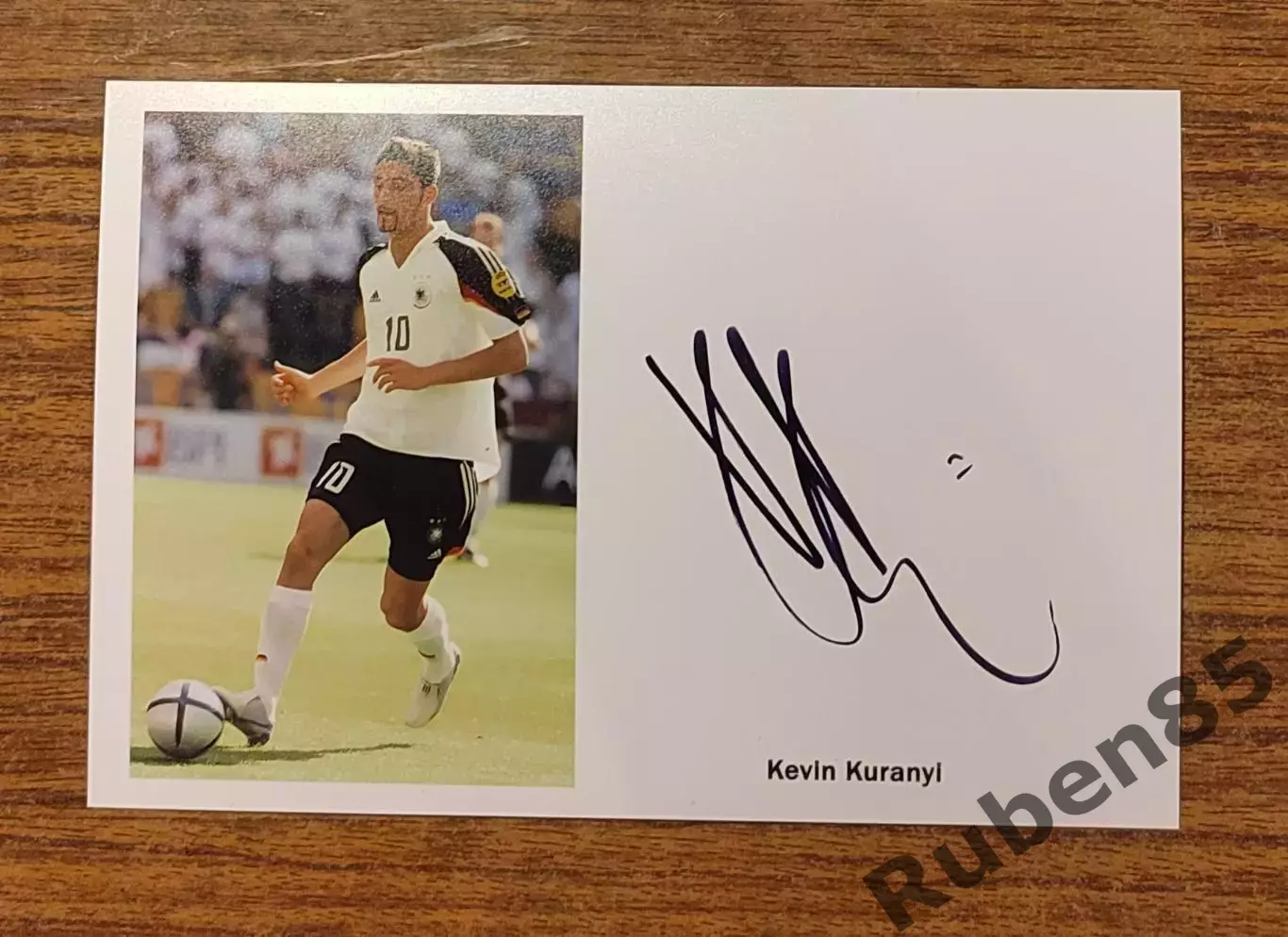 Футбол. Автограф Кевин Кураньи - Германия