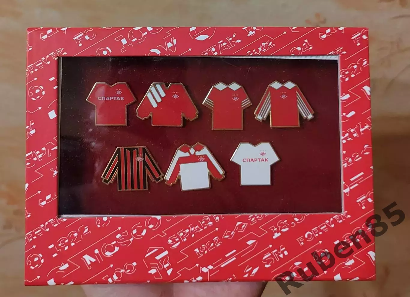 Футбол Значки Спартак Москва - Майки, футболки - набор 7 знаков