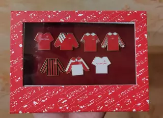 Футбол Значки Спартак Москва - Майки, футболки - набор 7 знаков