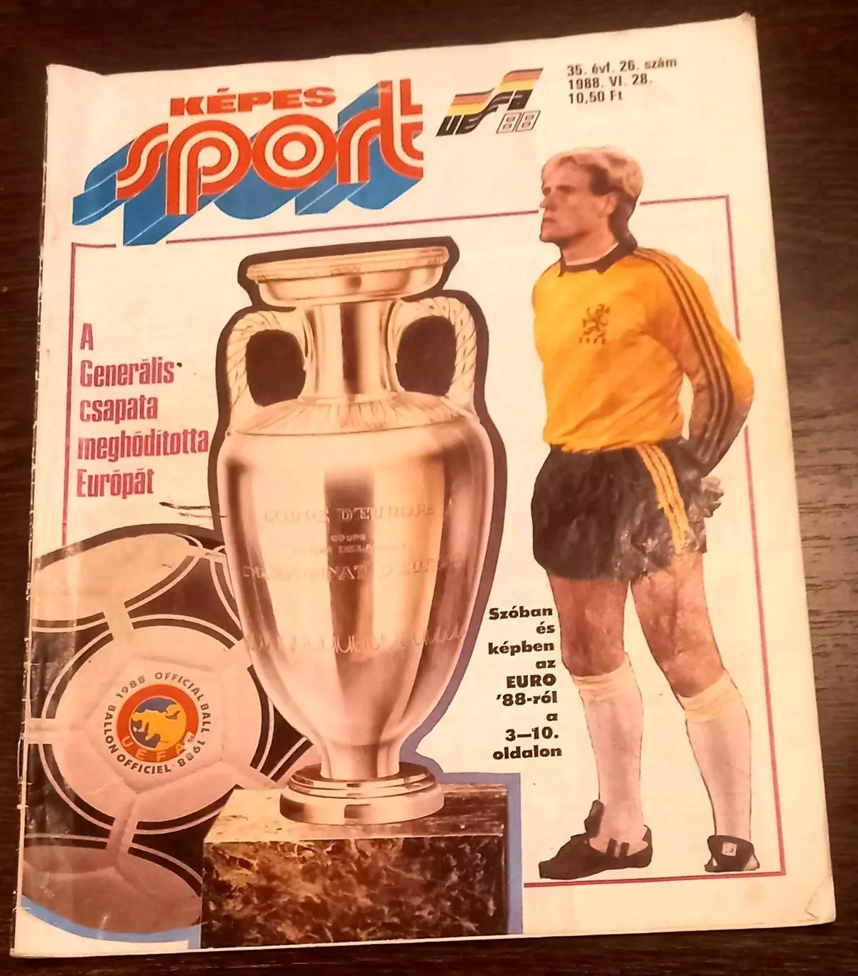 Кепеш Спорт / Kepes Sport. 1988 №35 / Финал Евро 1988
