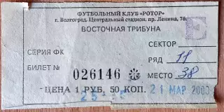 Ротор (Волгоград) - Сатурн (Раменское) 2000 Кубок России