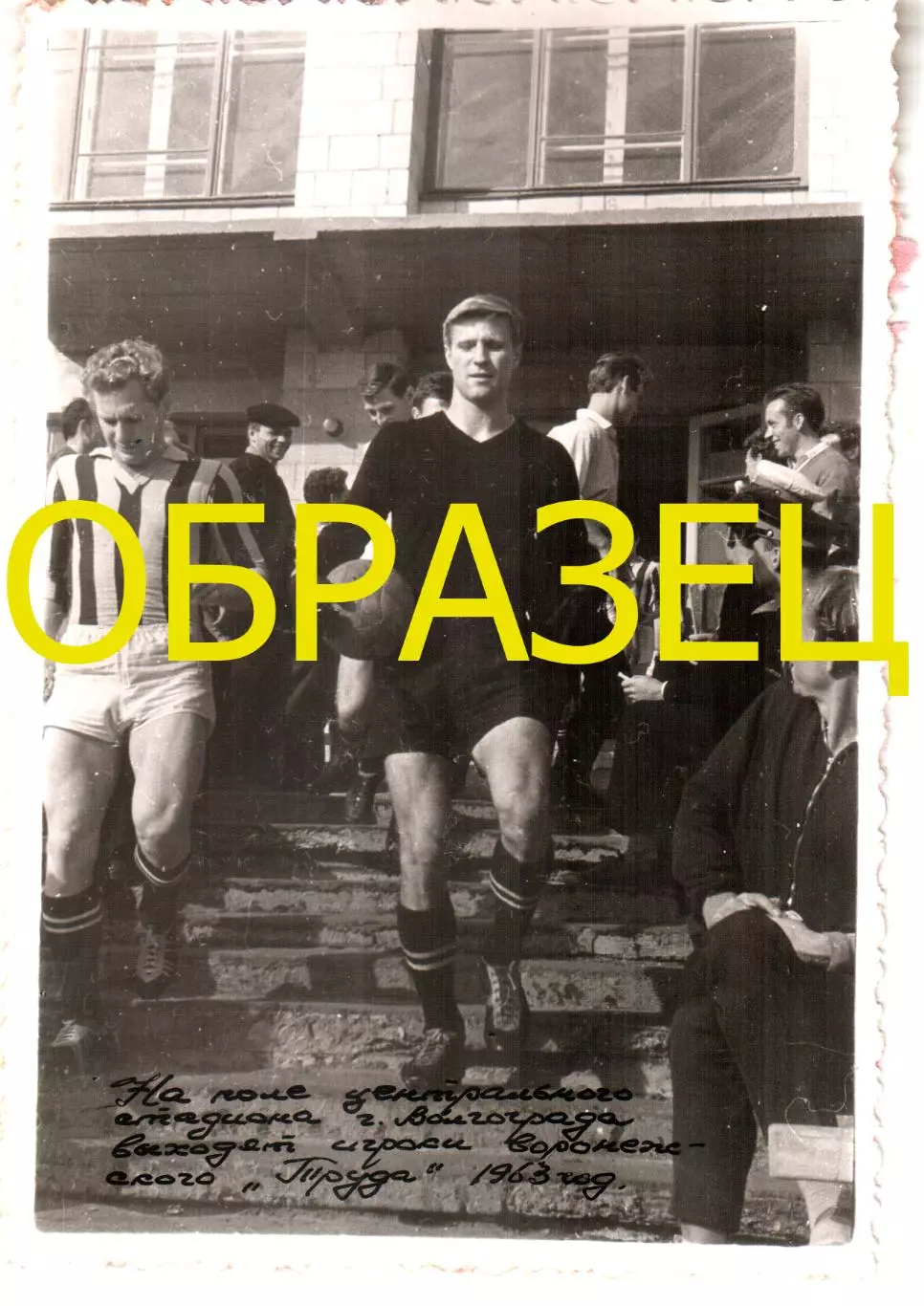 1963 Факел Воронеж в Волгограде. Уникальное фото