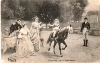 1908-1914 Открытка. Наполеон и его сын
