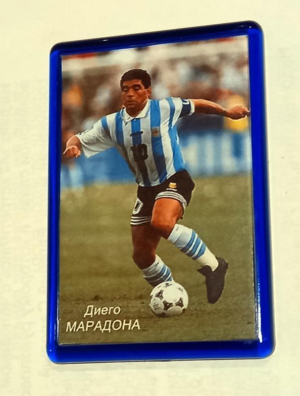 Магнит. Диего Марадона. Аргентина