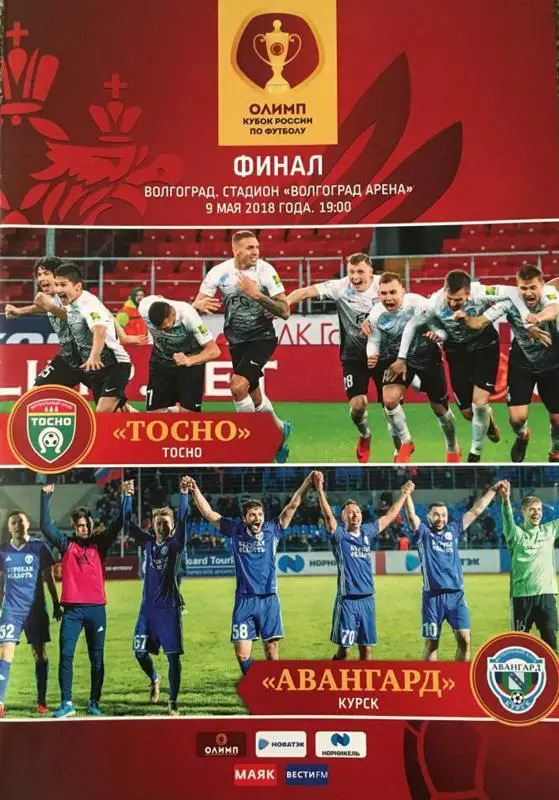 Тосно - Авангард (Курск). Кубок России. Финал. 2018