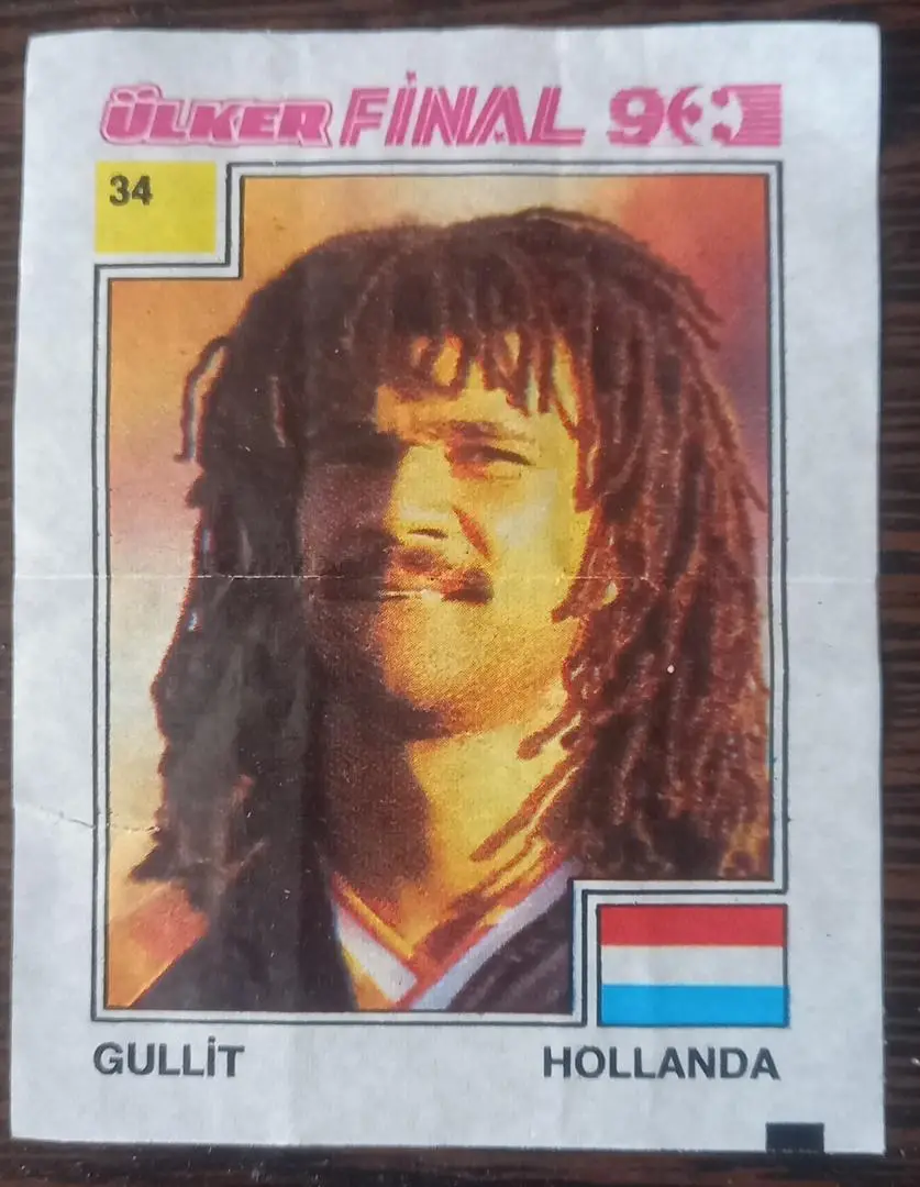 Вкладыш. Рууд Гуллит. 1990