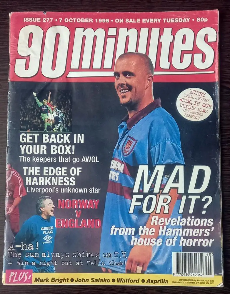 90 минут / 90 minutes / Англия (Лондон) октябрь 1995